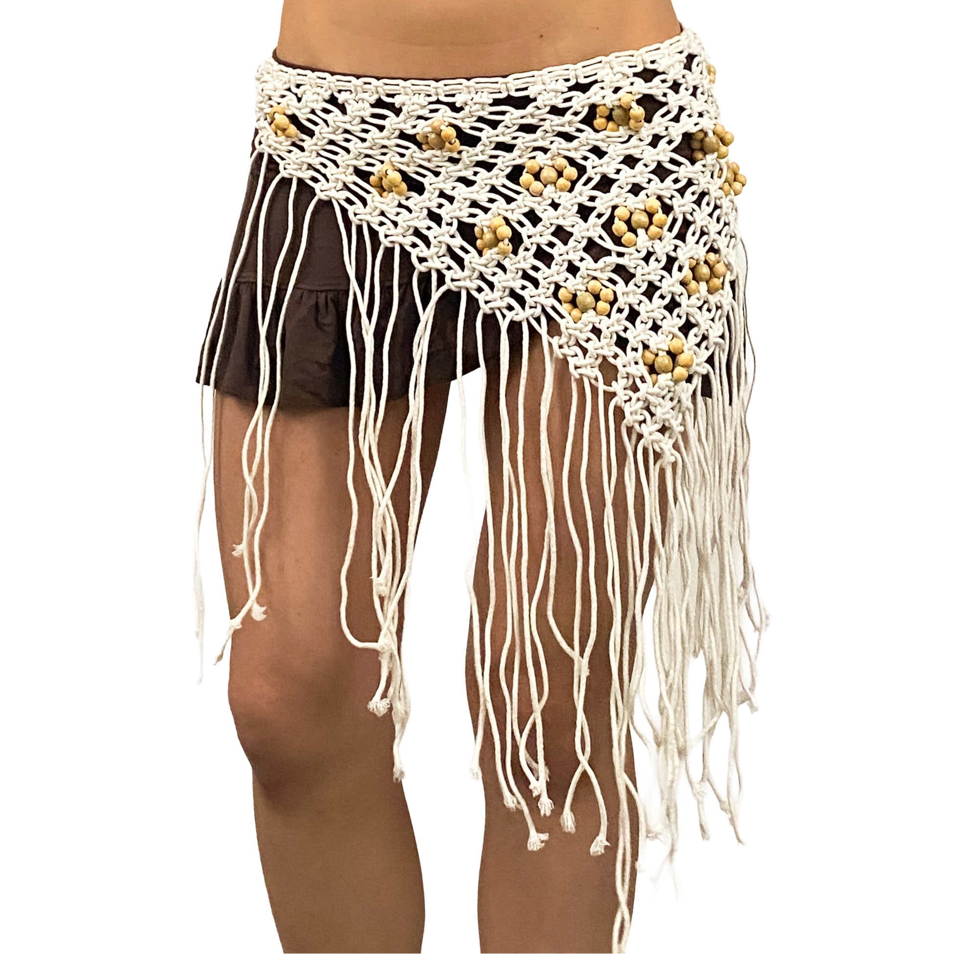 Macramé Hip Scarf / Wrap Belt