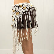 Macramé Hip Scarf / Wrap Belt