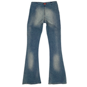 Miss Sixty 2000s Low Rise Button Fly Flare Jeans (XXS/XS)