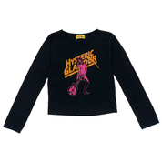 Hysteric Glamour Guitar Girl Long Sleeve Top (S/M)