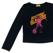 Hysteric Glamour Guitar Girl Long Sleeve Top (S/M)