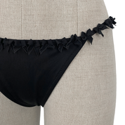 Moschino Mare Black Ribbon Trim Bikini Set (M/L)