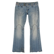Parasuco 2000s Low Rise Studded Flare Jeans (M)