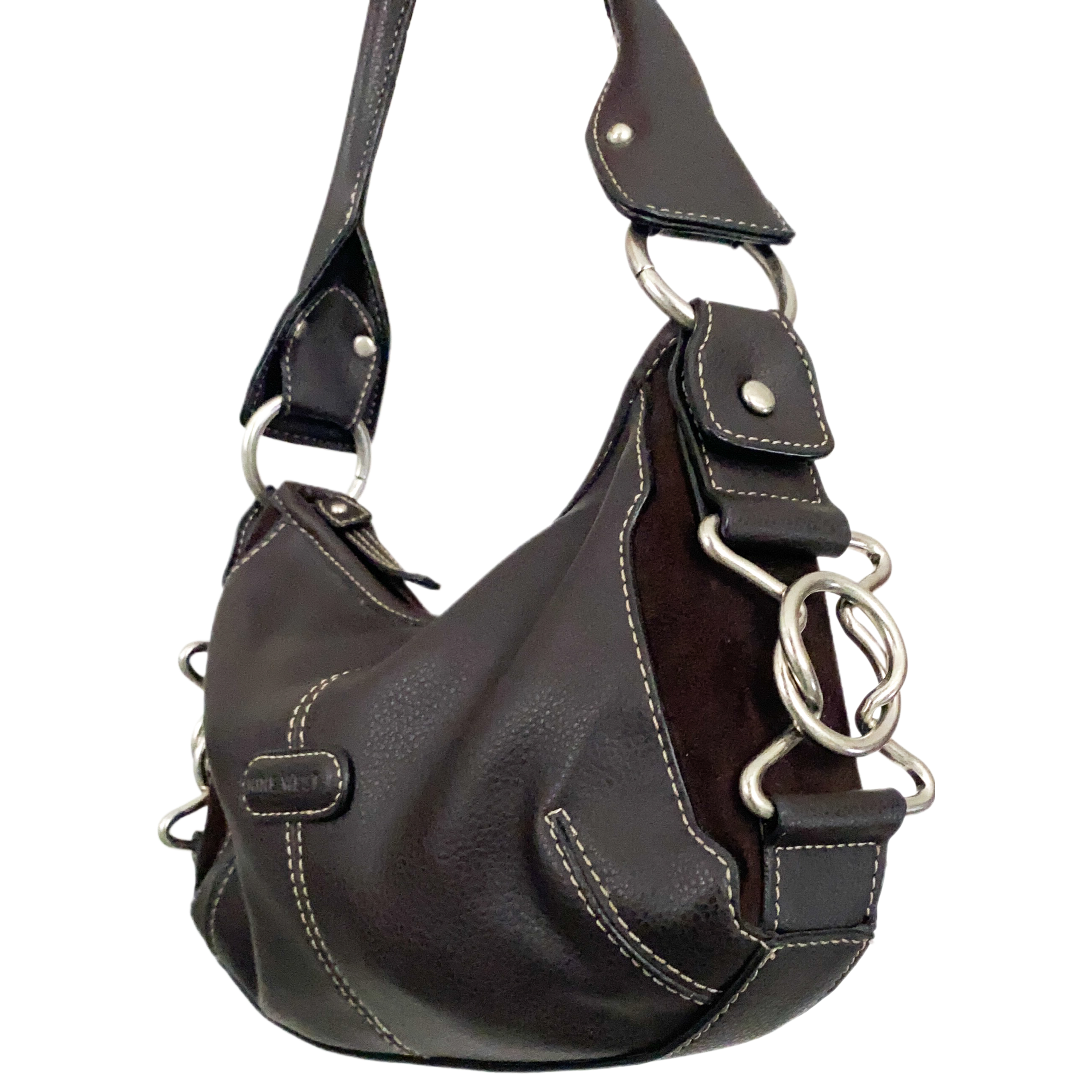 Chocolate Brown Leather Bag