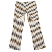 Miss Sixty 2000s Ultra Low Rise Striped Flare Pants (S)