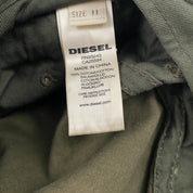 Diesel Vintage Olive Green Cadet Cap