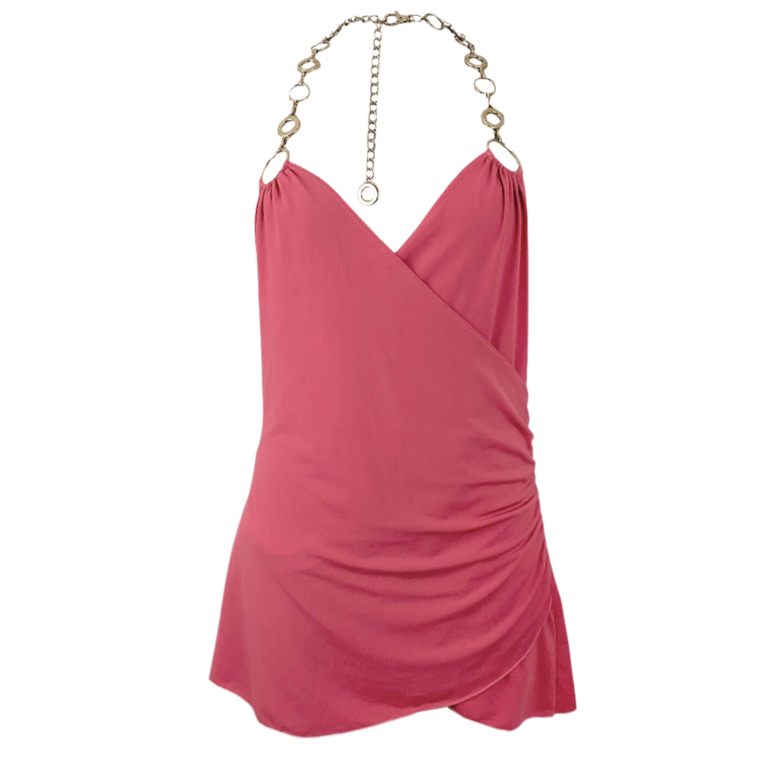 Slinky Chain Halter Top (L)