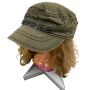 Diesel Vintage Olive Green Cadet Cap