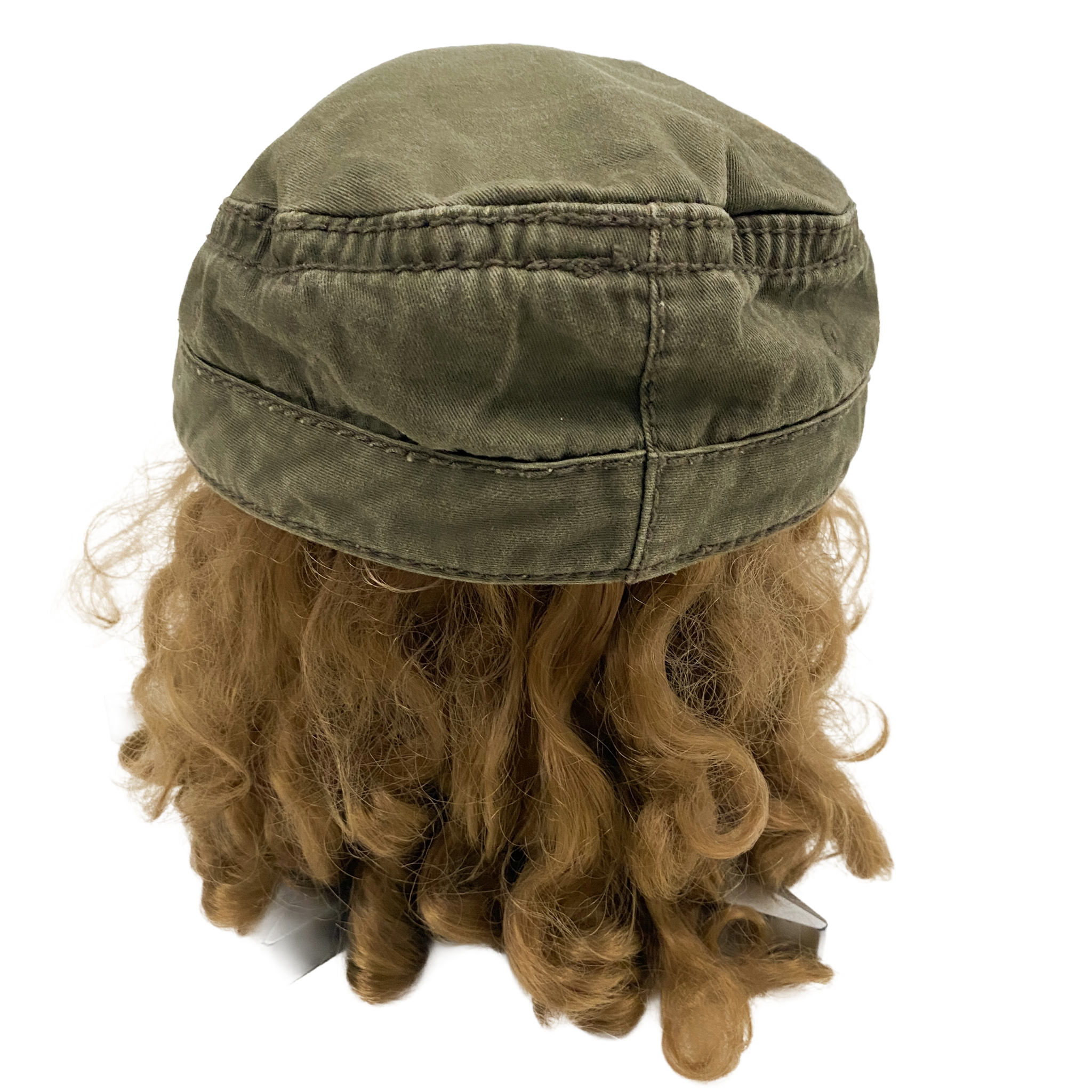Diesel Vintage Olive Green Cadet Cap