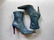 Y2K Genuine Leather Pointy Heels (8)