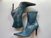 Y2K Genuine Leather Pointy Heels (8)