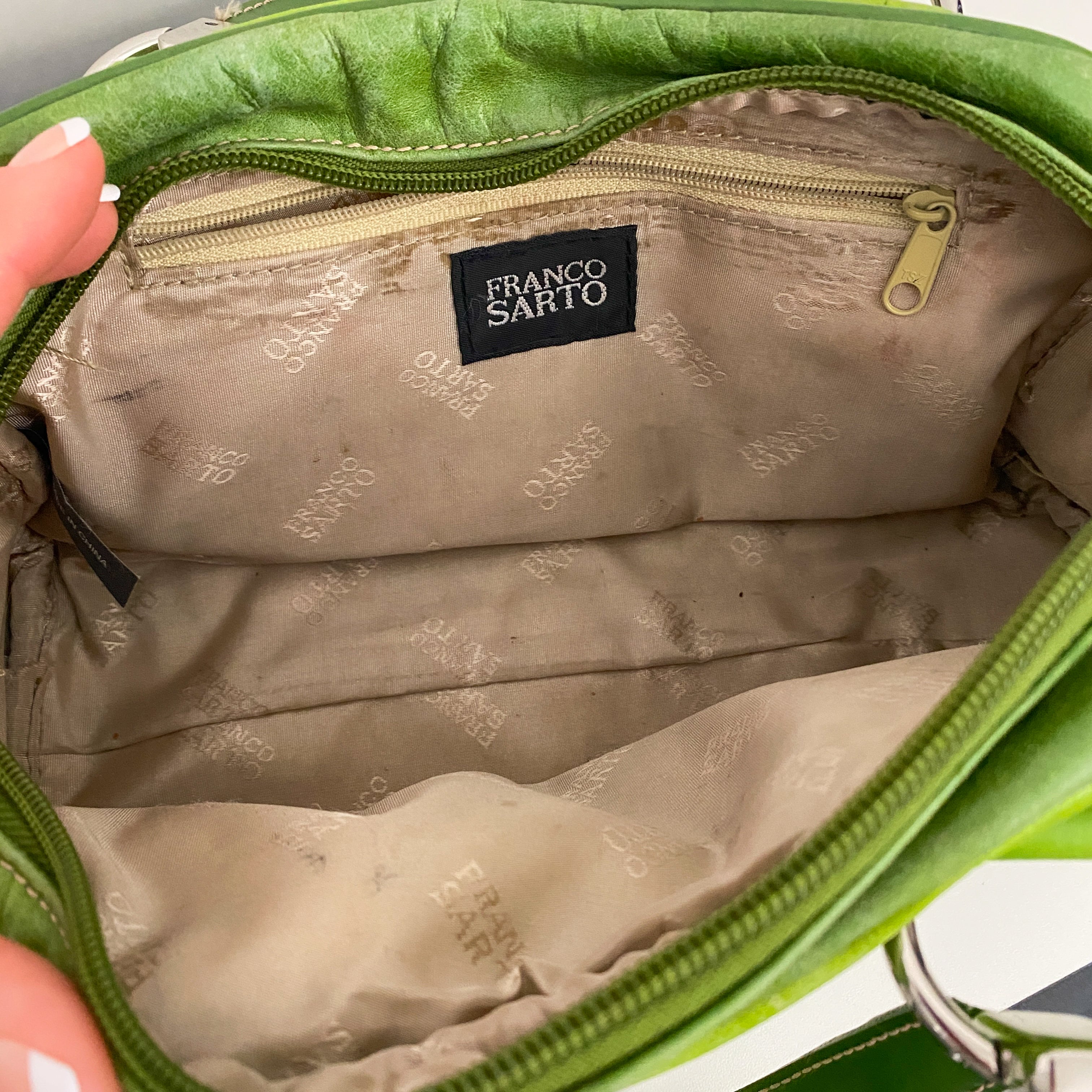 Lime Mini Handbag