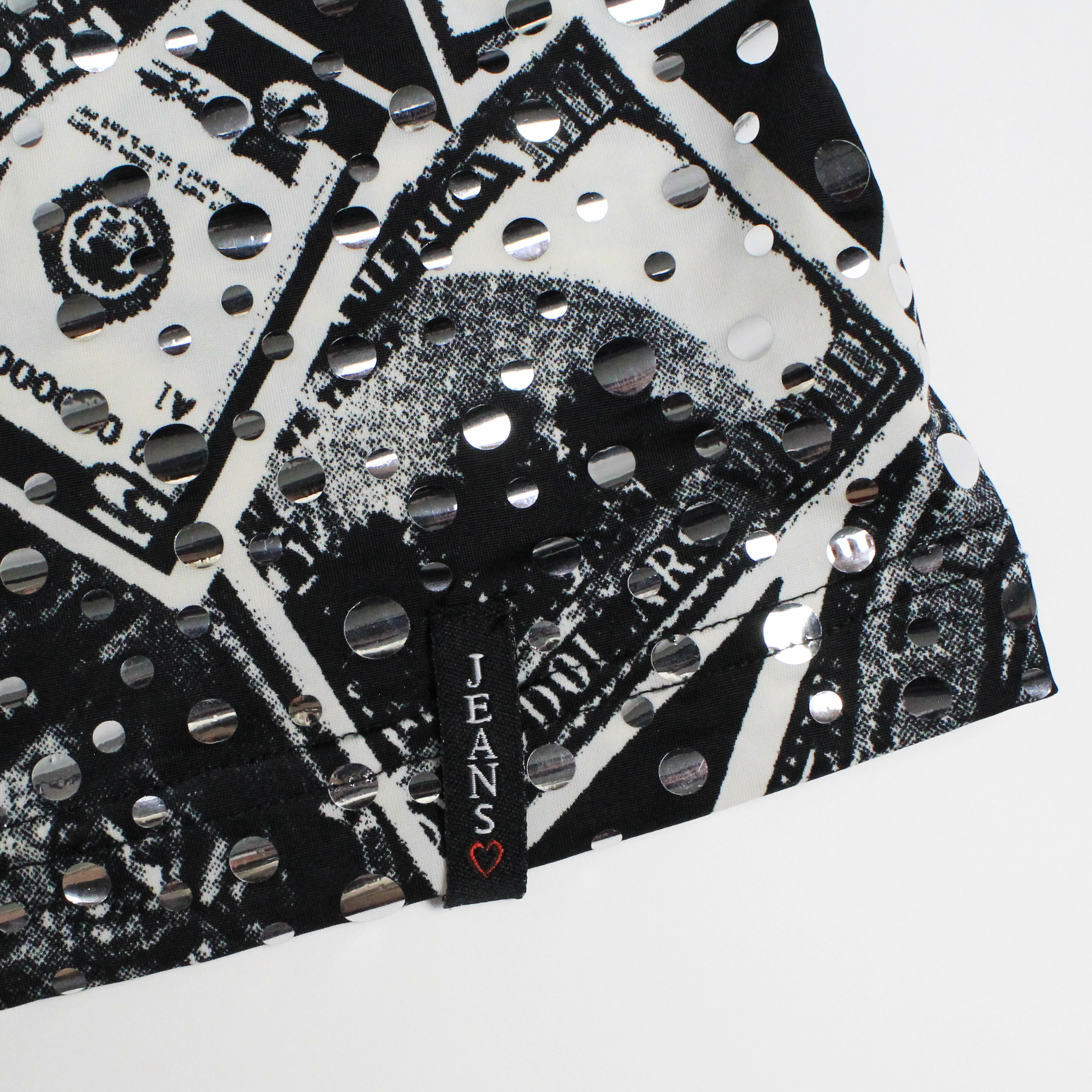 Y2K Money Print Top (S)