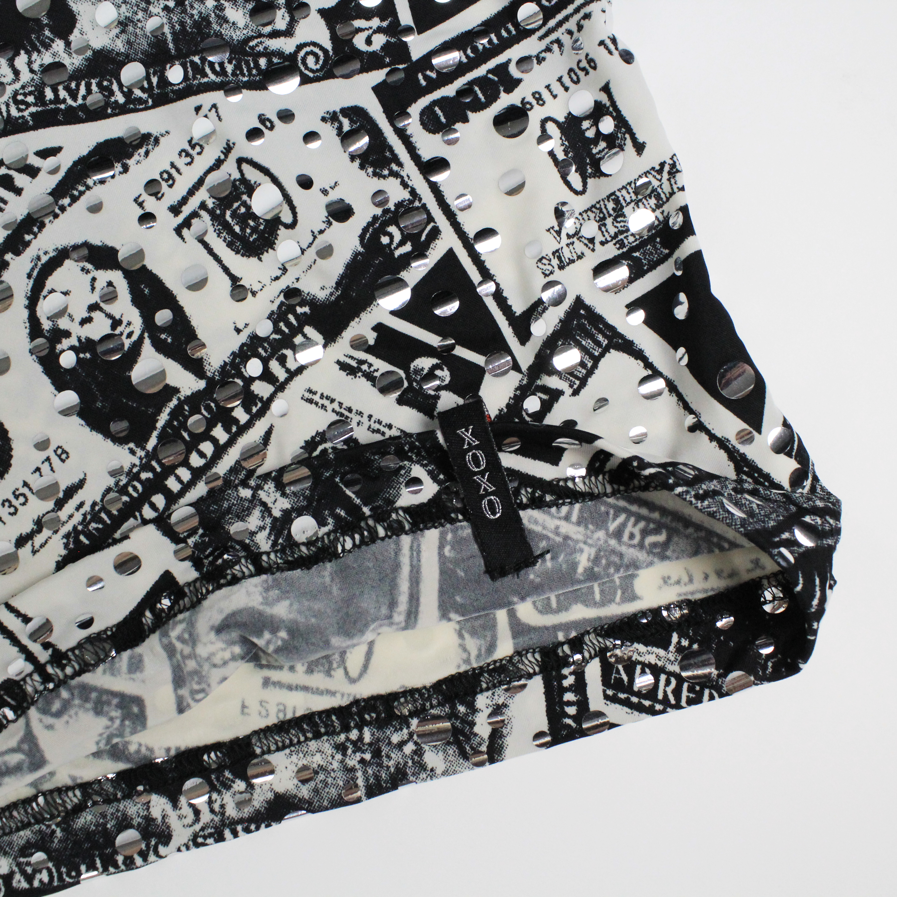 Y2K Money Print Top (S)