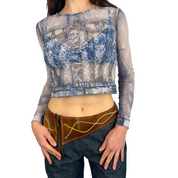 OHDD Save The Queen Y2K Mid Rise Flare Jeans (M)