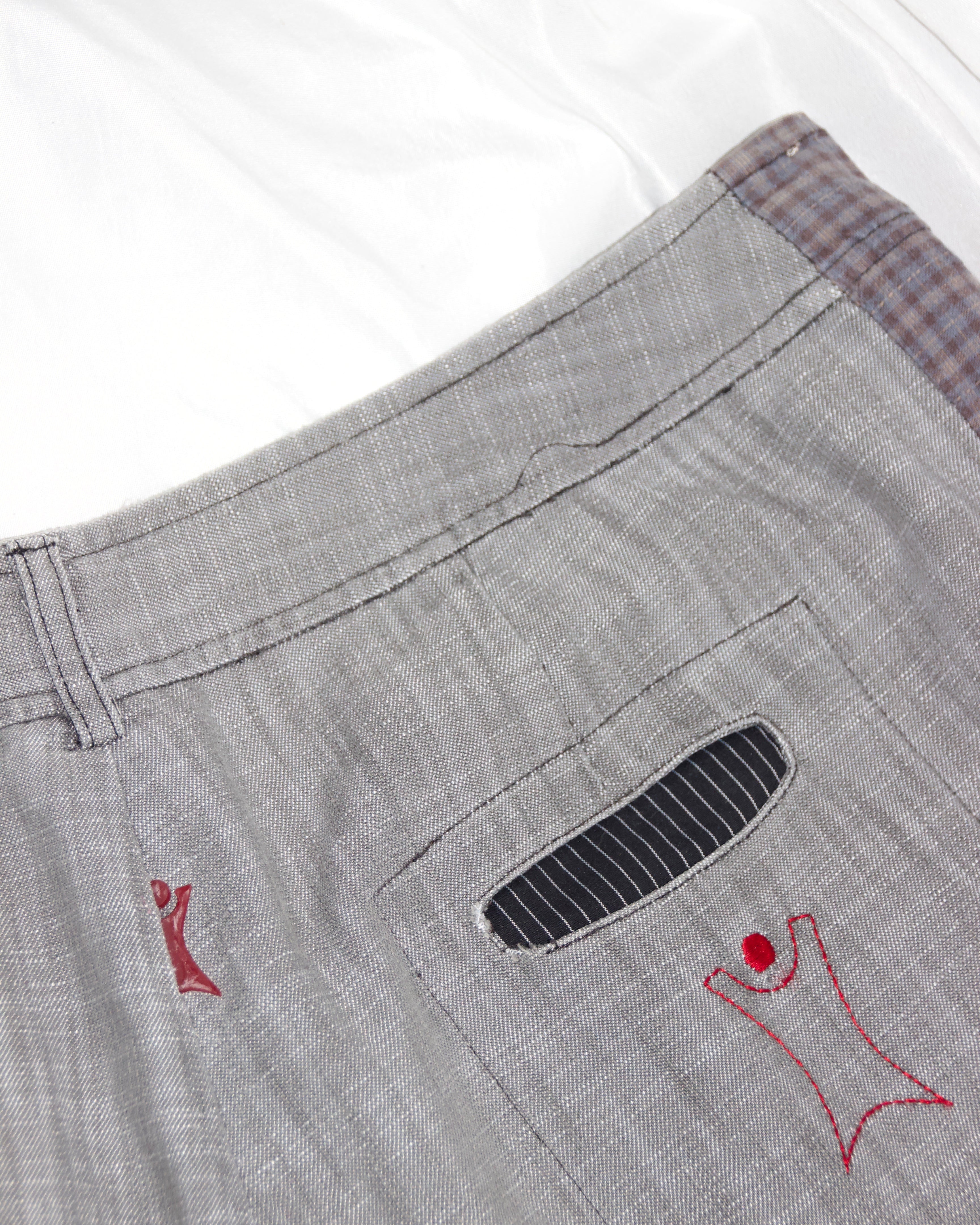 Y2K Cop Copine Capris (M)