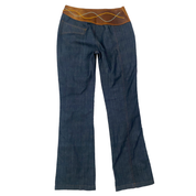 OHDD Save The Queen Y2K Mid Rise Flare Jeans (M)