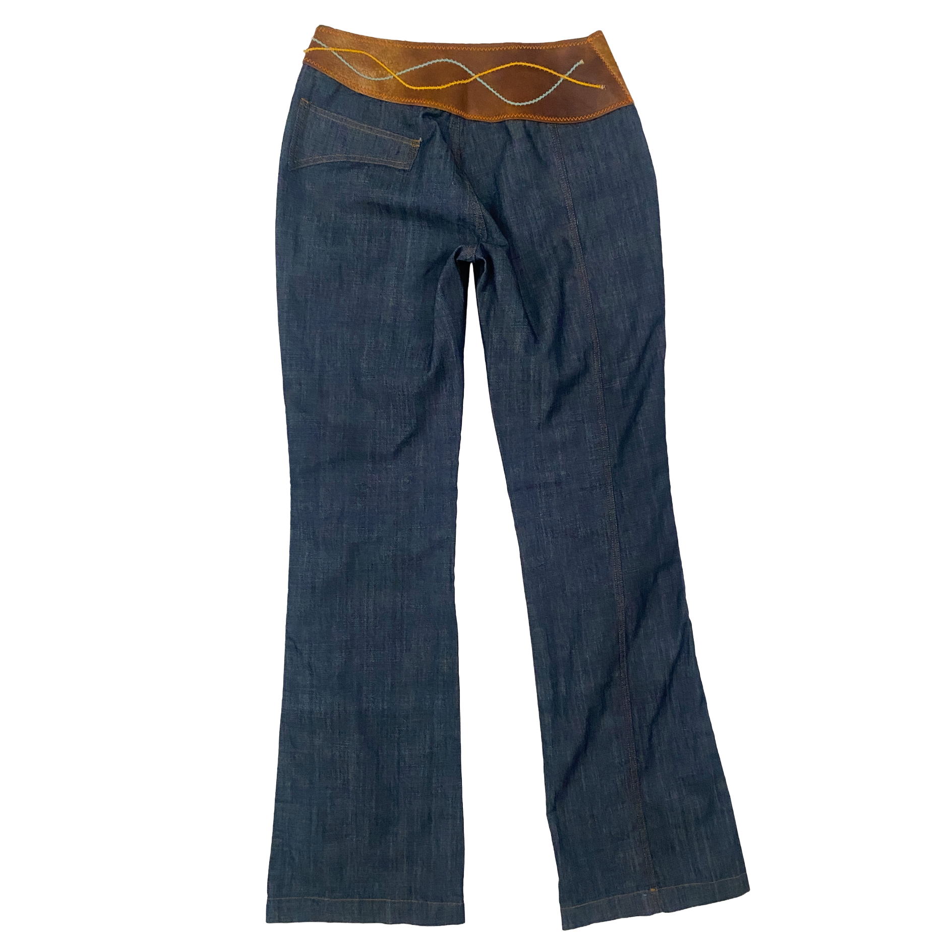 OHDD Save The Queen Y2K Mid Rise Flare Jeans (M)
