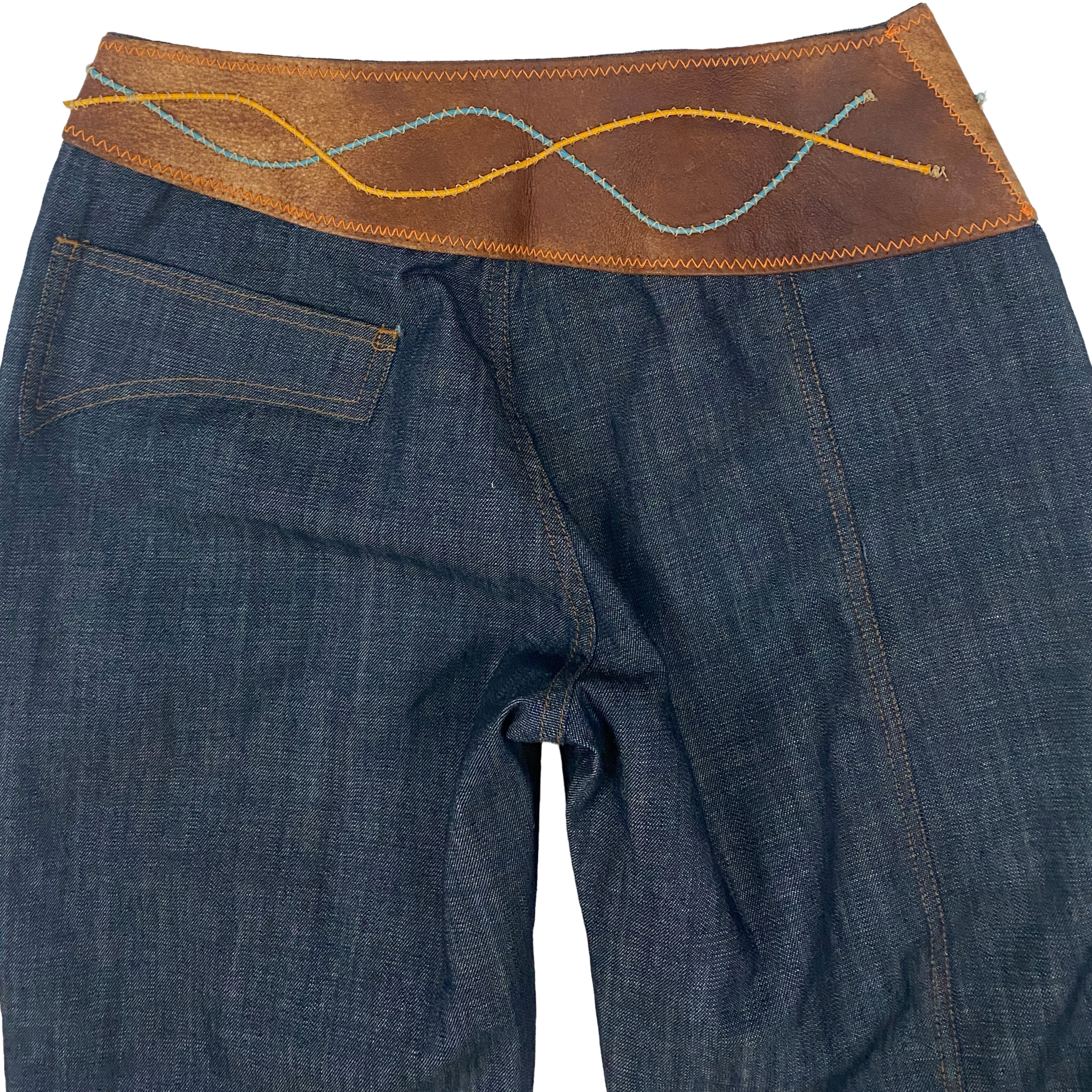 OHDD Save The Queen Y2K Mid Rise Flare Jeans (M)