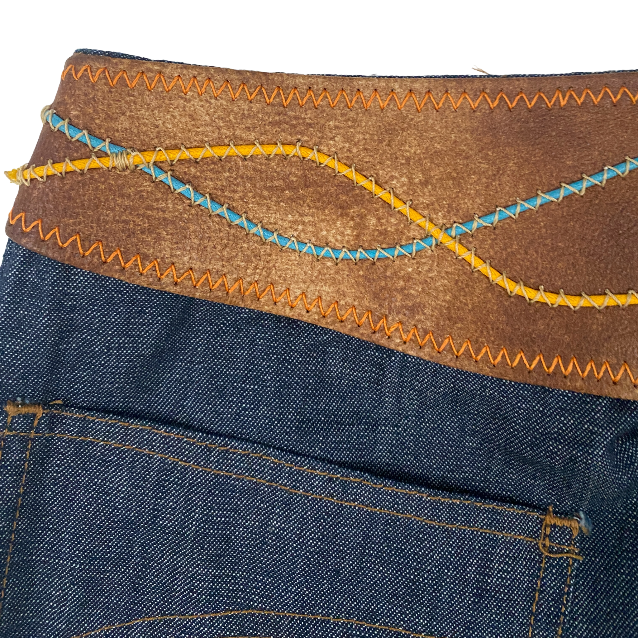 OHDD Save The Queen Y2K Mid Rise Flare Jeans (M)
