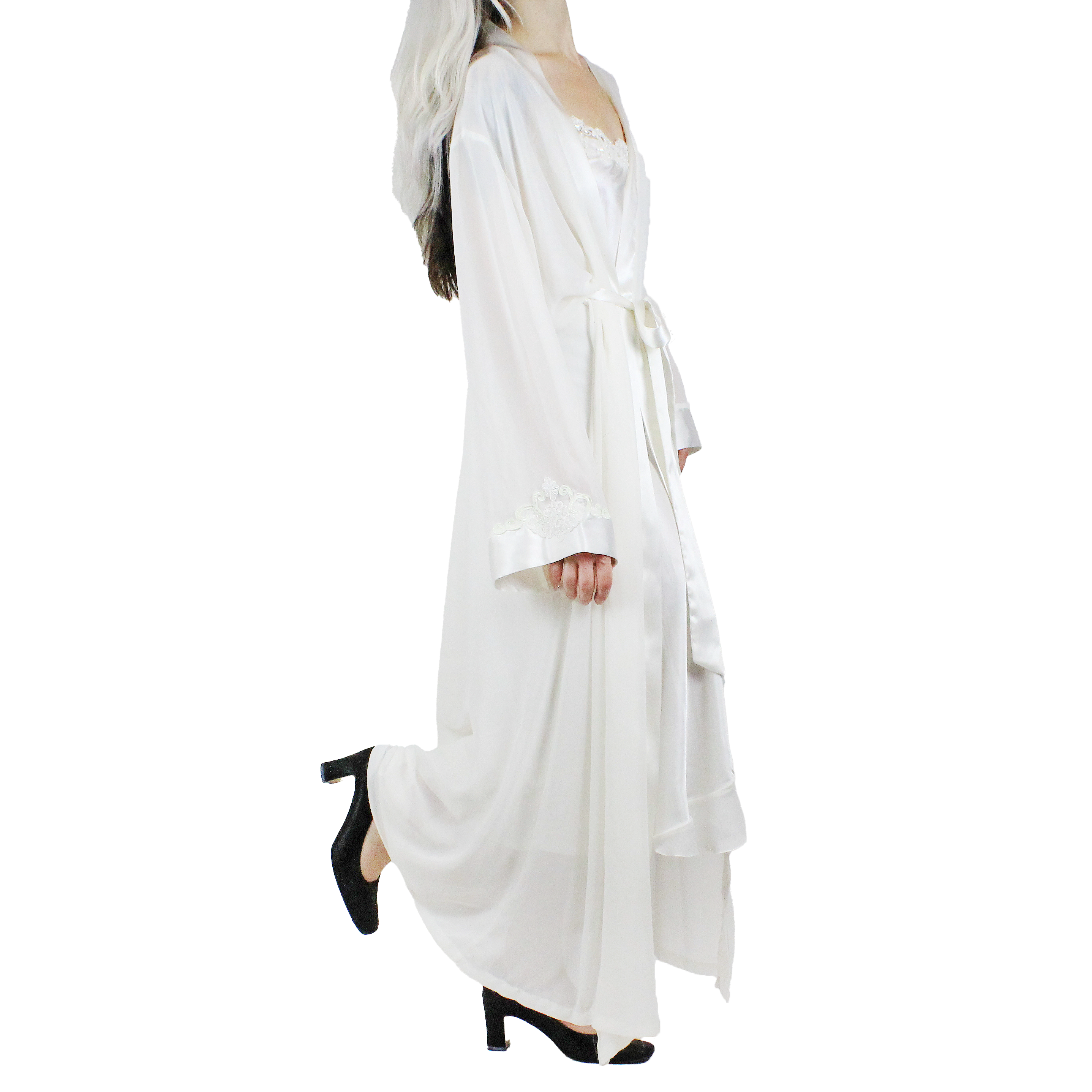 Vintage Bridal Slip Set (M/L)