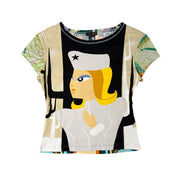 Deadstock Hayes Face Graphic Baby Tee (L)