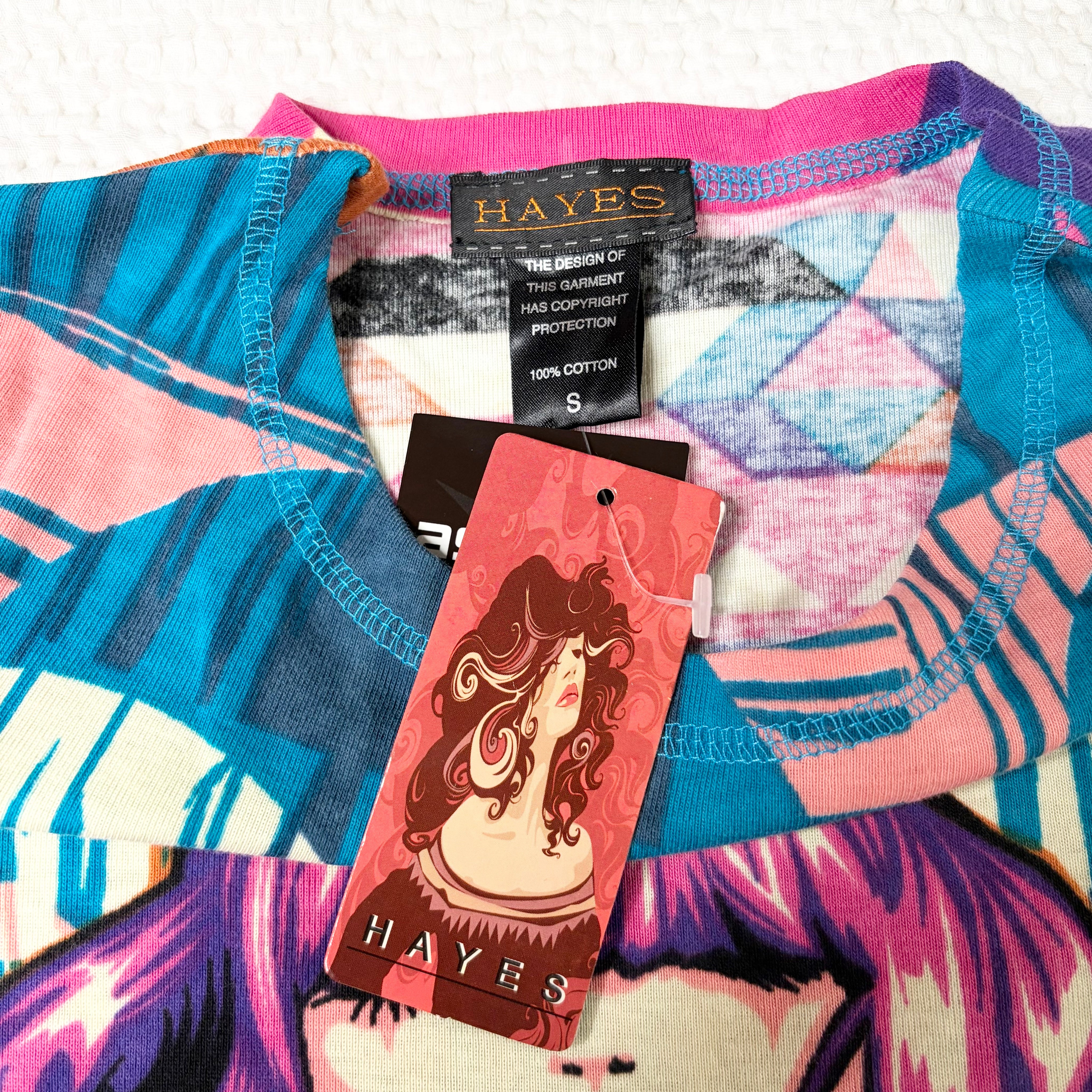 Deadstock Hayes Face Graphic Baby Tee (S)