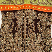 Sue Wong Silk Embellished Halter Fairy Handkerchief Dress (XS/S)