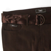 90s Chocolate Brown Flares (M)