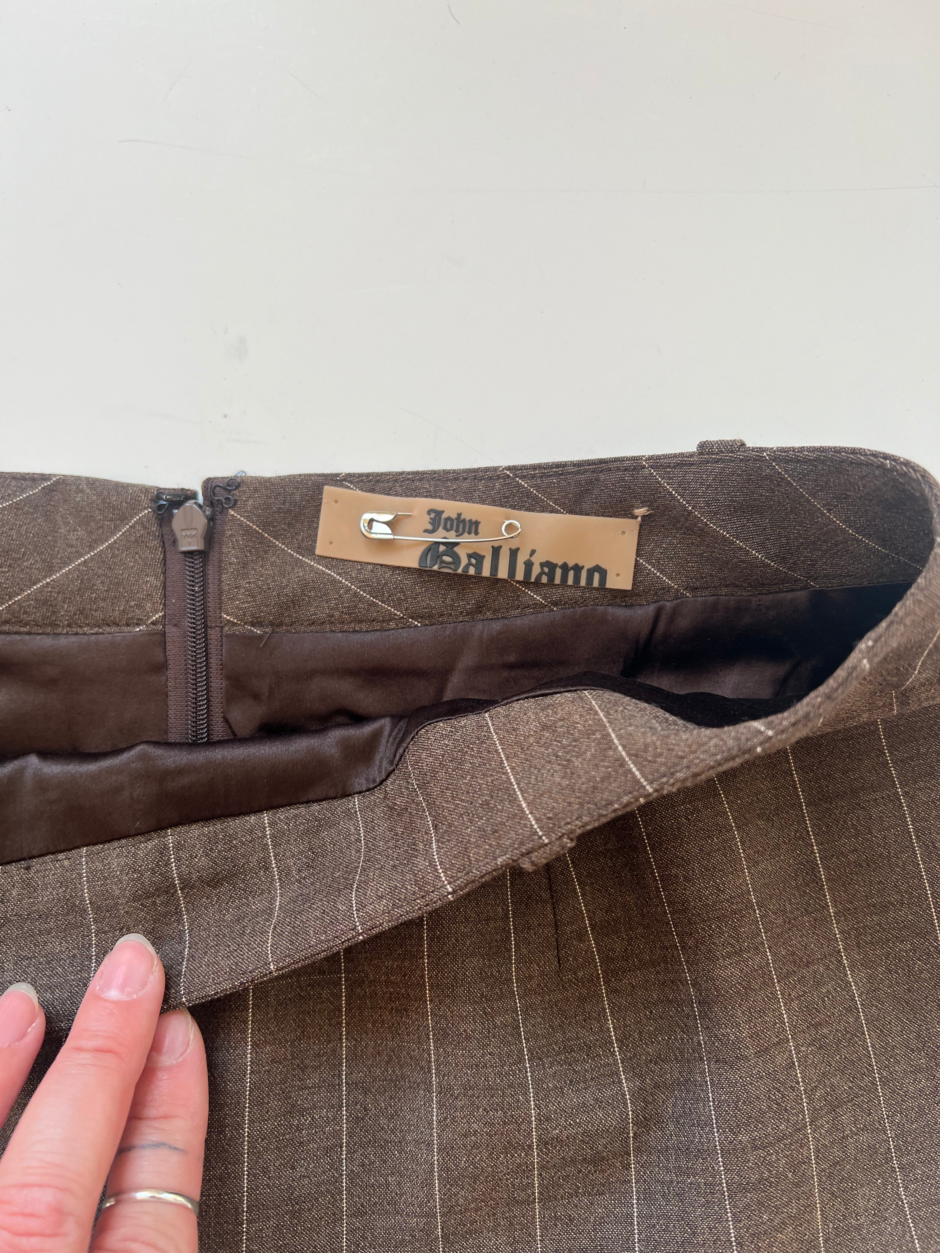 Vintage 1990s/Y2K John Galliano Micro Mini Skirt (XS/S)