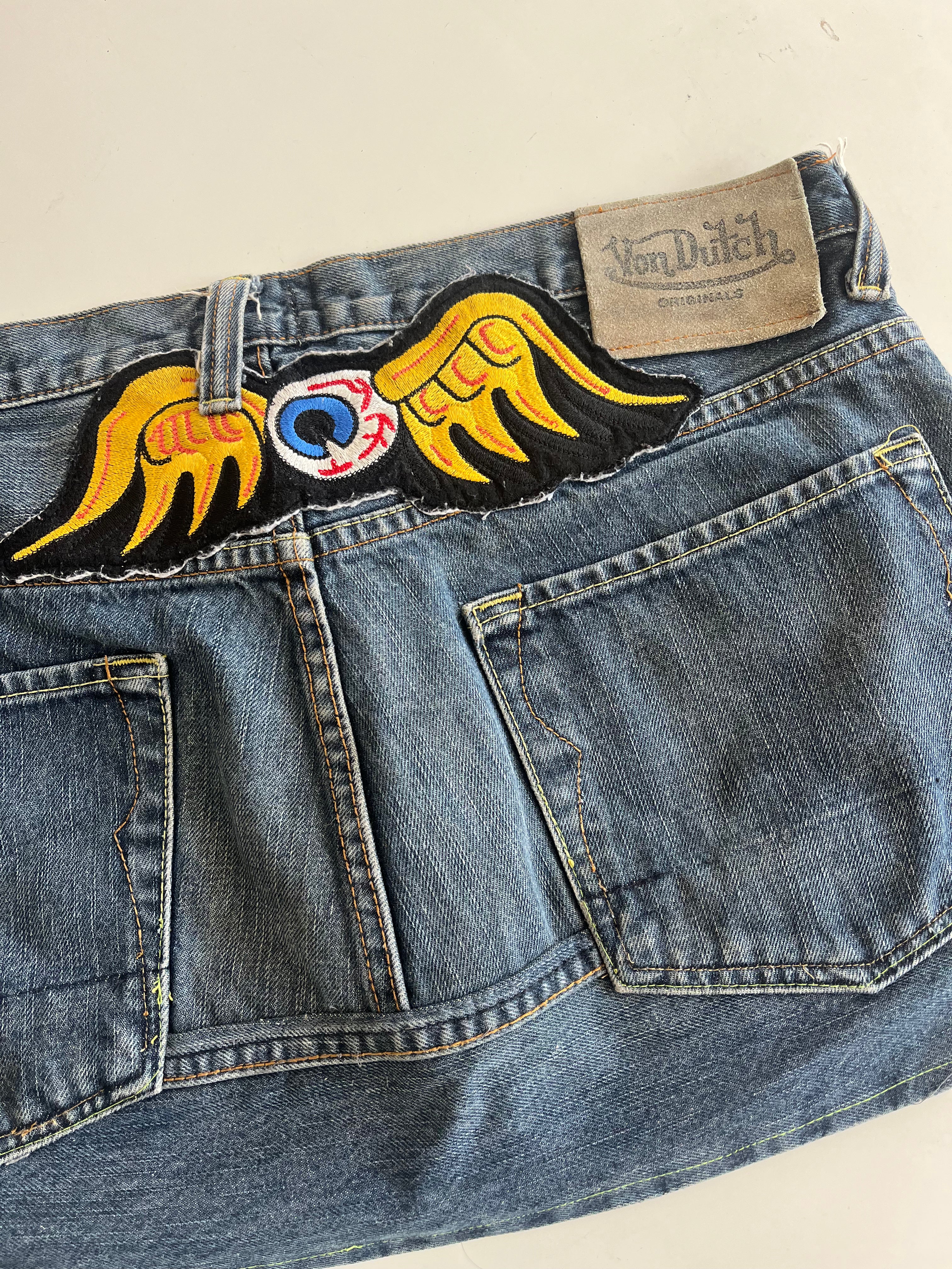 Von Dutch Y2K Mini Skirt (L)