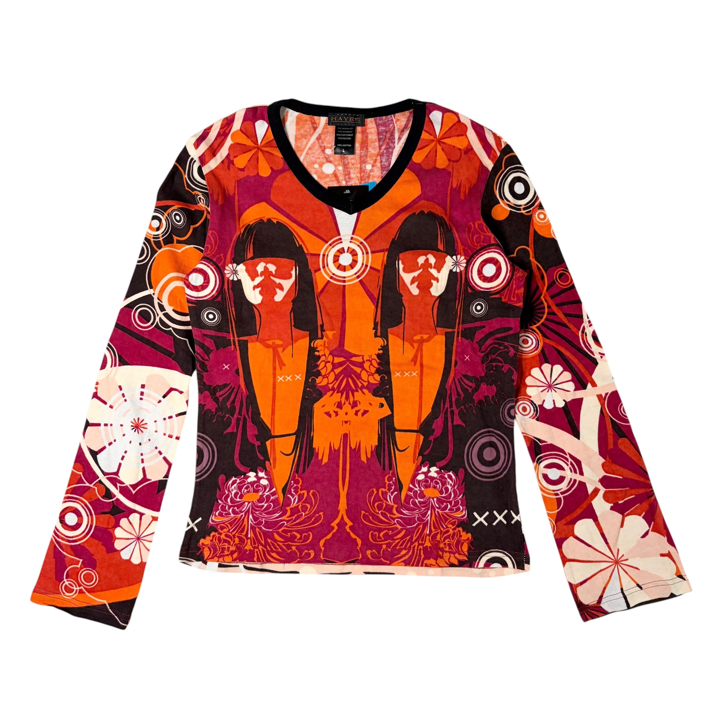 Deadstock Hayes Mirrored Face Long Sleeve (L)