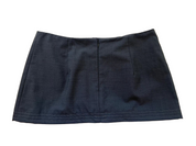 Y2K Grey Wrap Micro Mini Skirt (M)