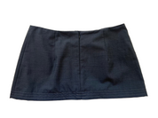 Y2K Grey Wrap Micro Mini Skirt (M)