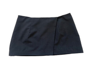 Y2K Grey Wrap Micro Mini Skirt (M)