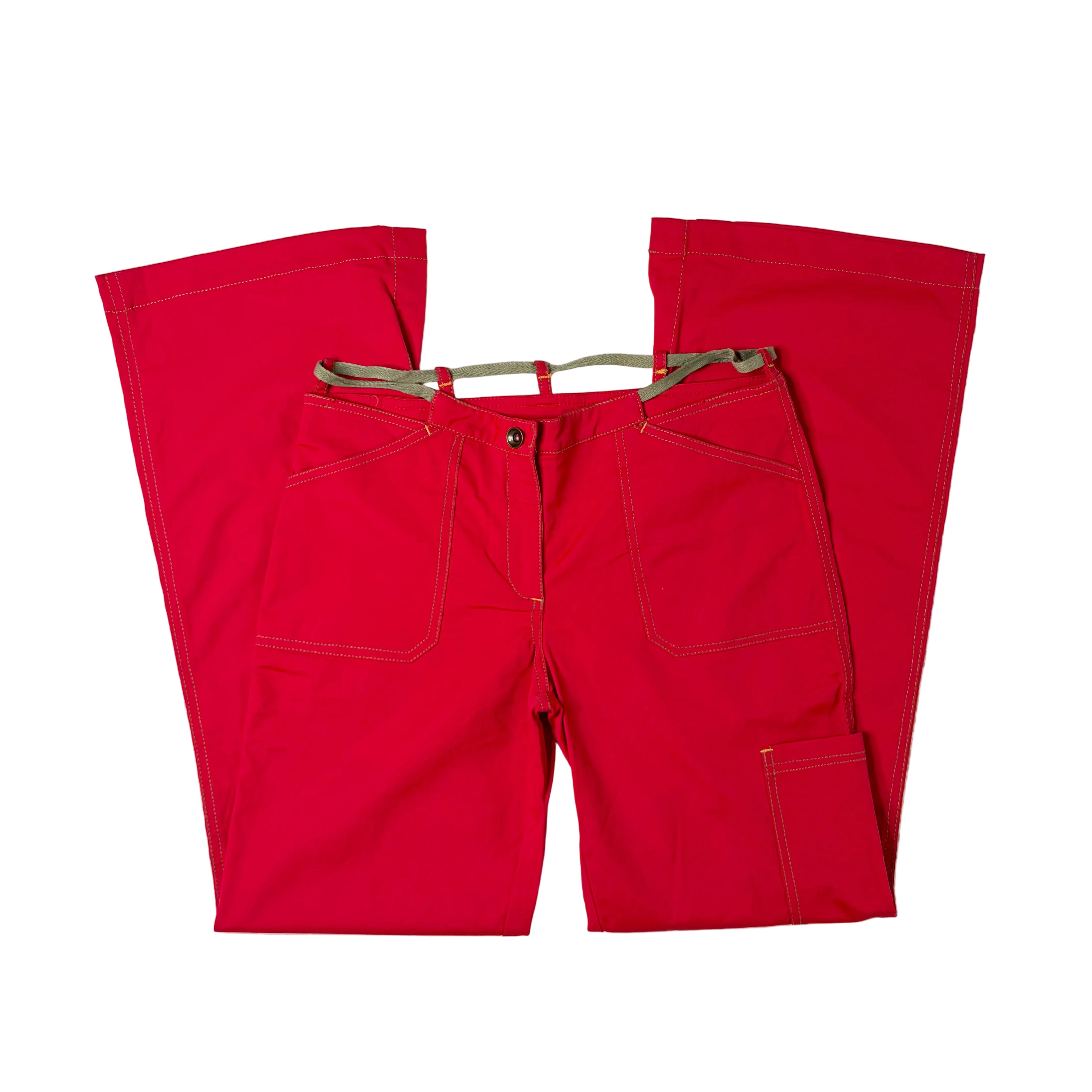 Cop Copine Wide Leg Pants (S)