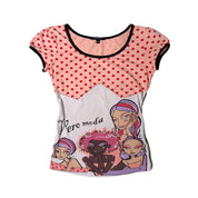 Vero Moda Graphic Baby Tee (S-M)