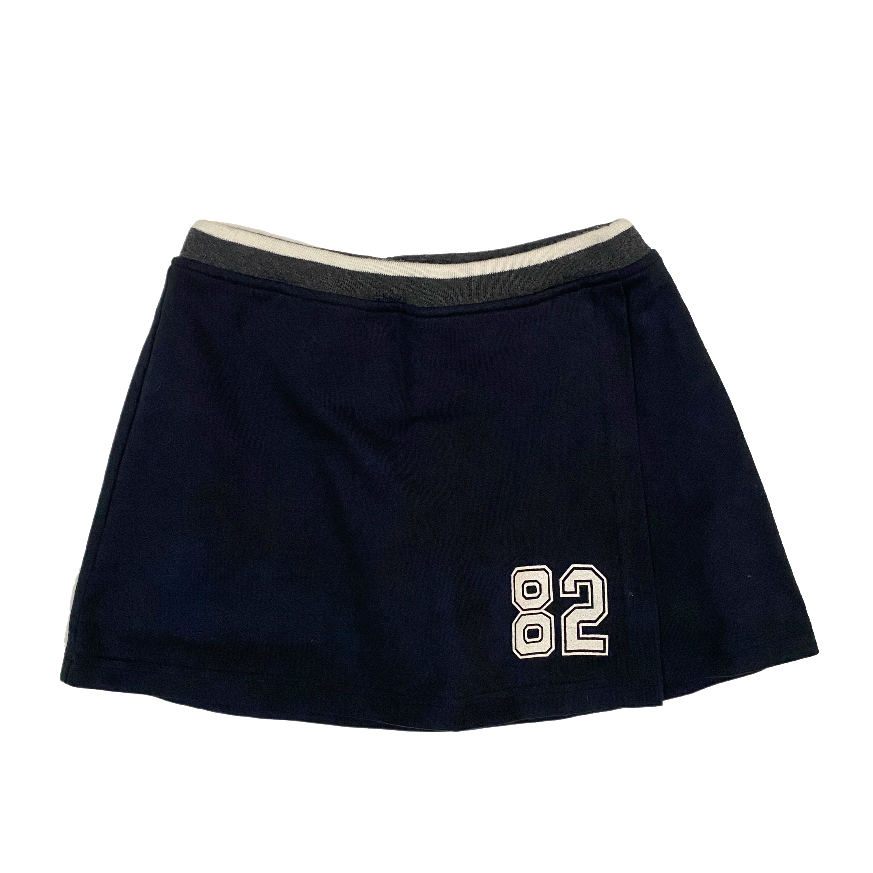 Y2K Navy Mini Skort (M)
