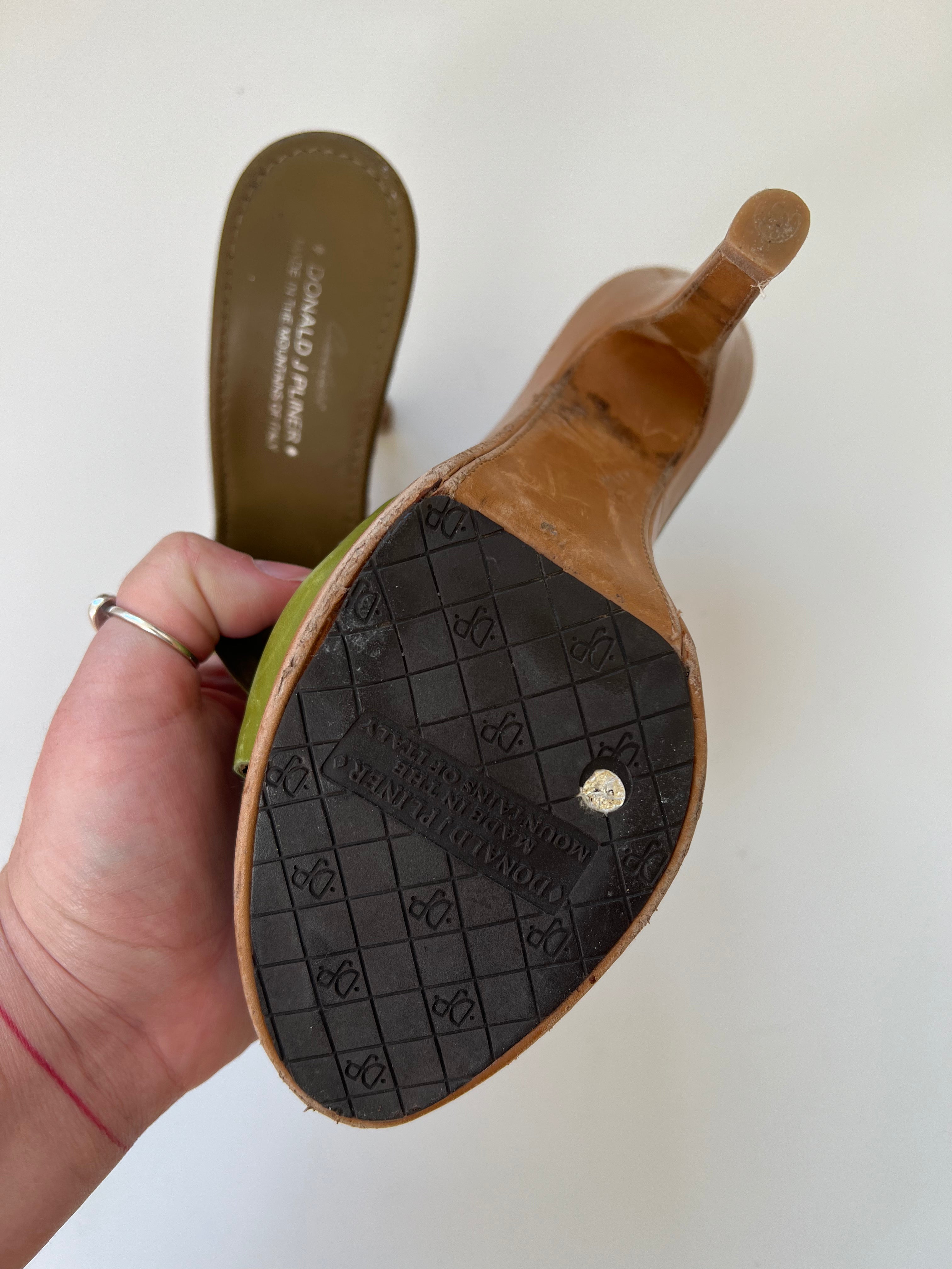 Vintage Y2K Donald Pliner Glam Heels (8/8.5)