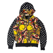 Bros Products J-Fashion AOP Zip Up Hoodie (M-L)