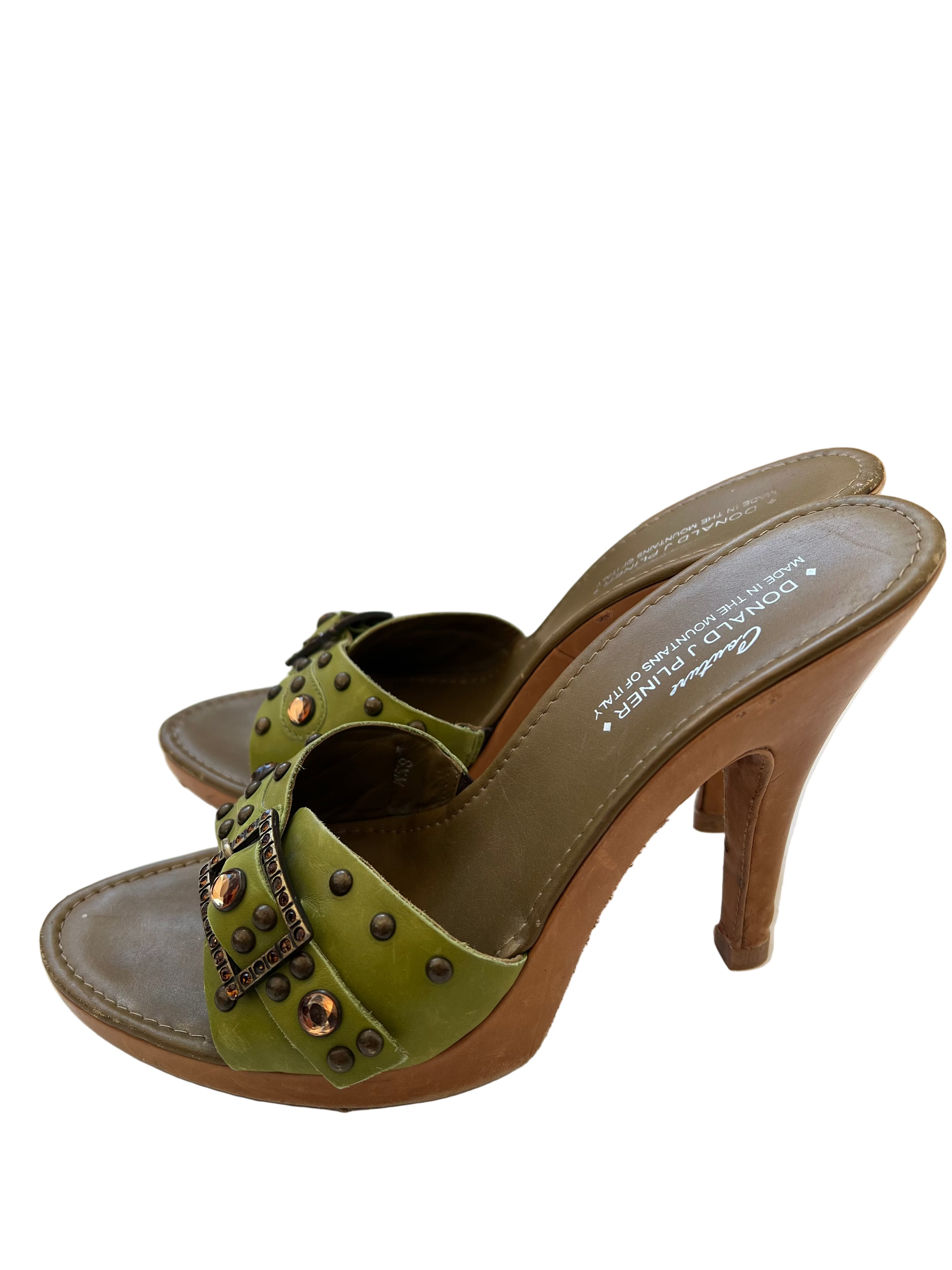 Vintage Y2K Donald Pliner Glam Heels (8/8.5)