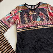 Cop Copine 90s Ramses Velvet Top (S/M)