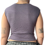 Exploited Purple Tank Top (S/M)