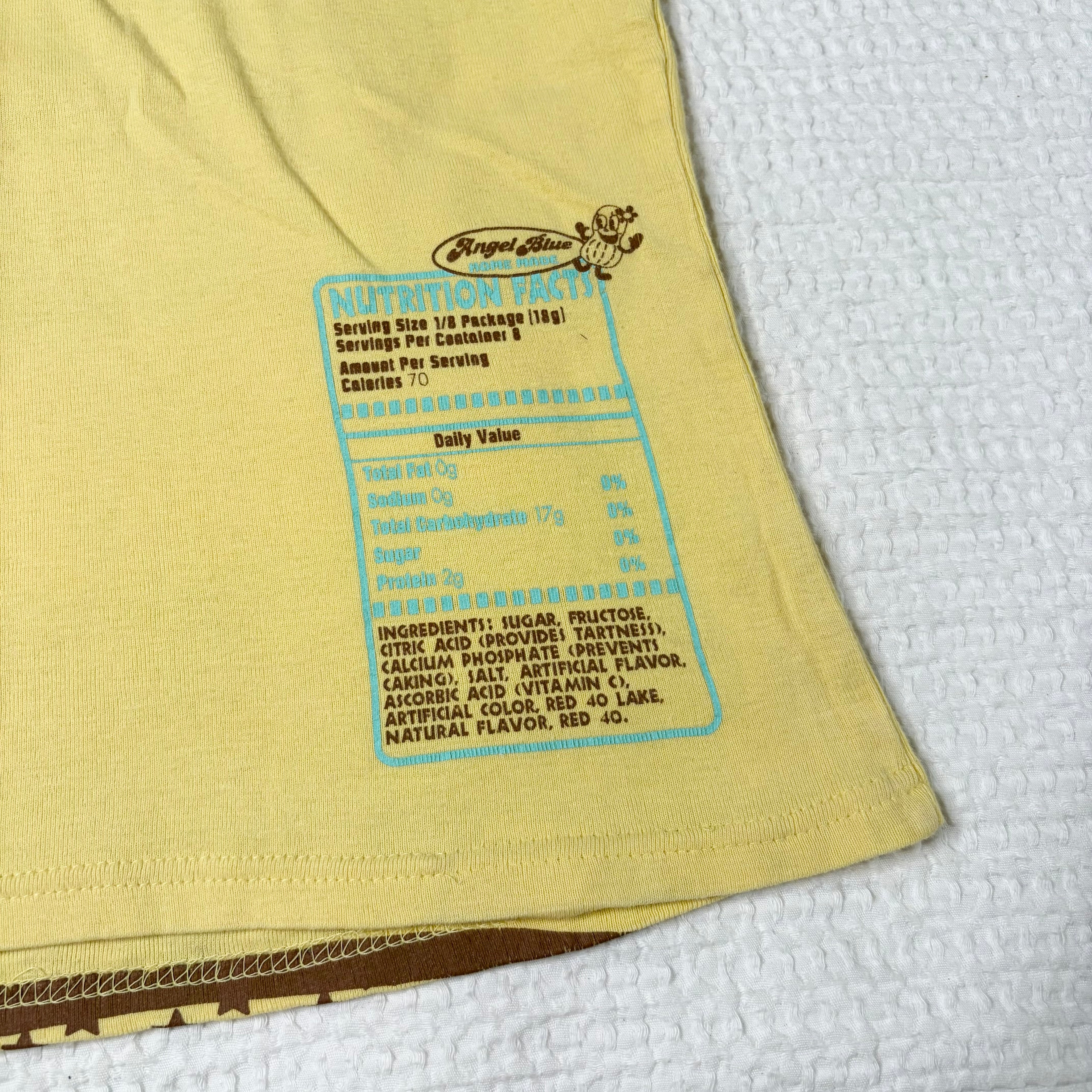 Angel Blue Peanut Butter Graphic Tank (XS-S)