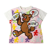 Mini K J-Fashion Teddy Bear Baby Tee (S)