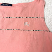 Burberry Pink Tank Top (S)