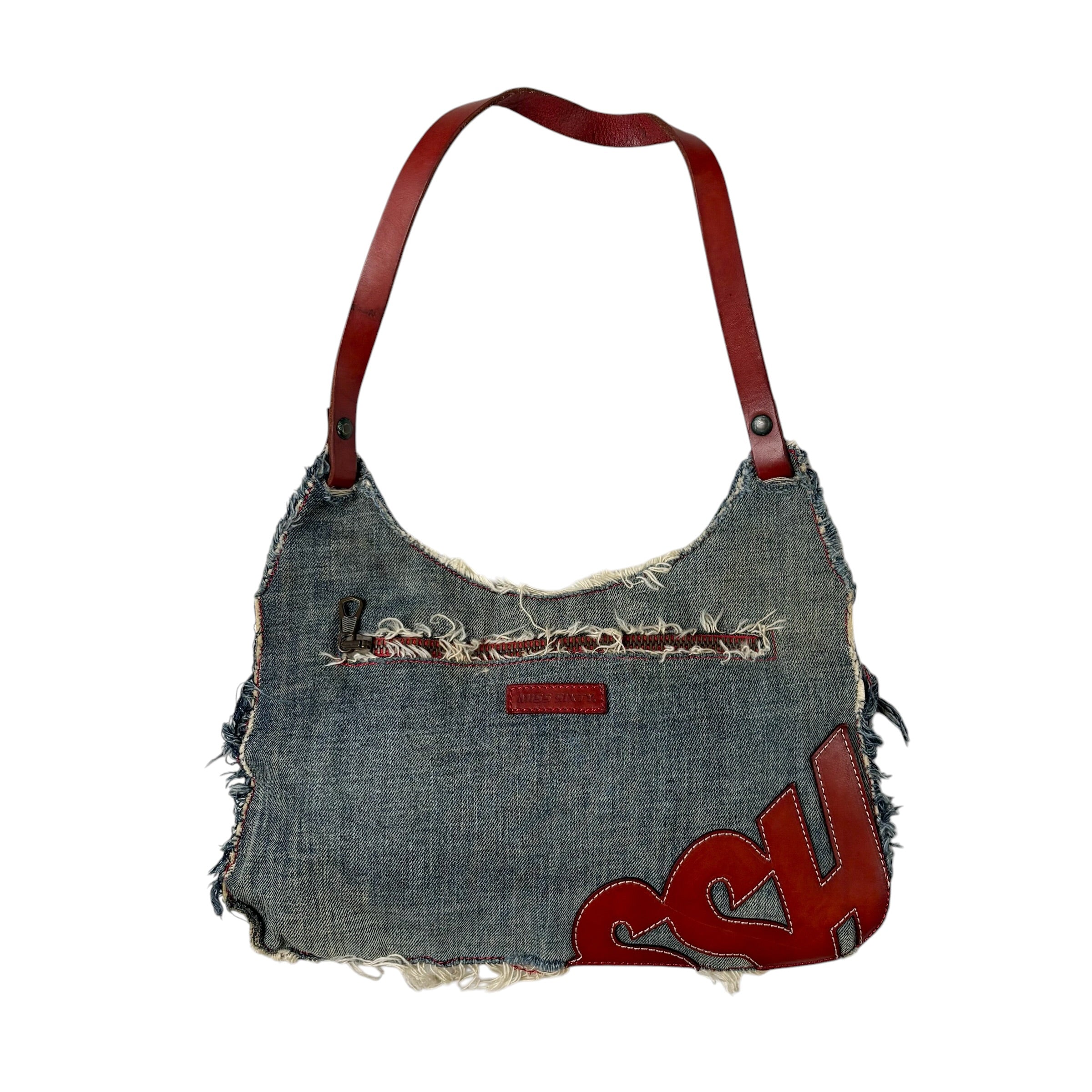 Vintage Miss Sixty Denim Shoulder Bag