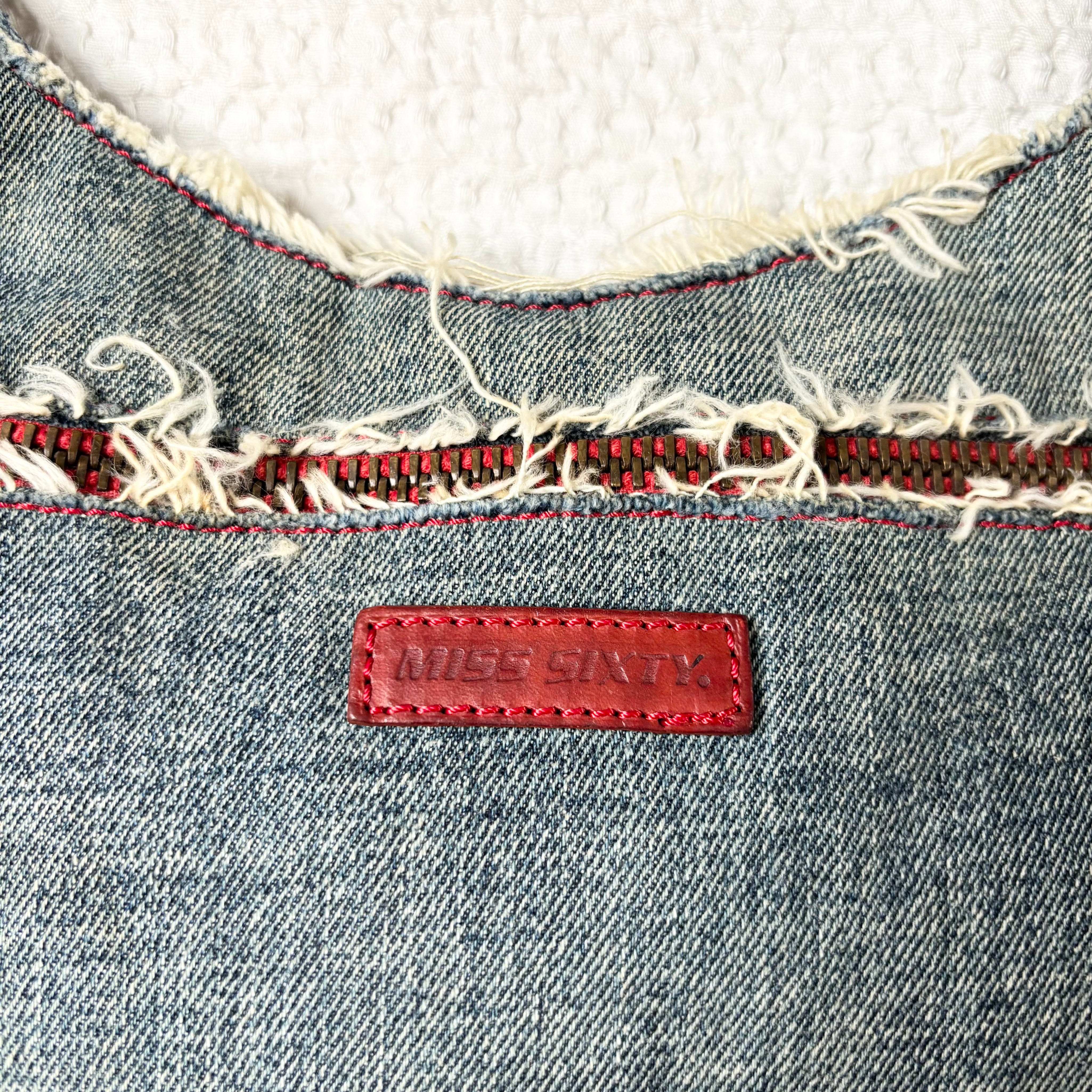 Vintage Miss Sixty Denim Shoulder Bag