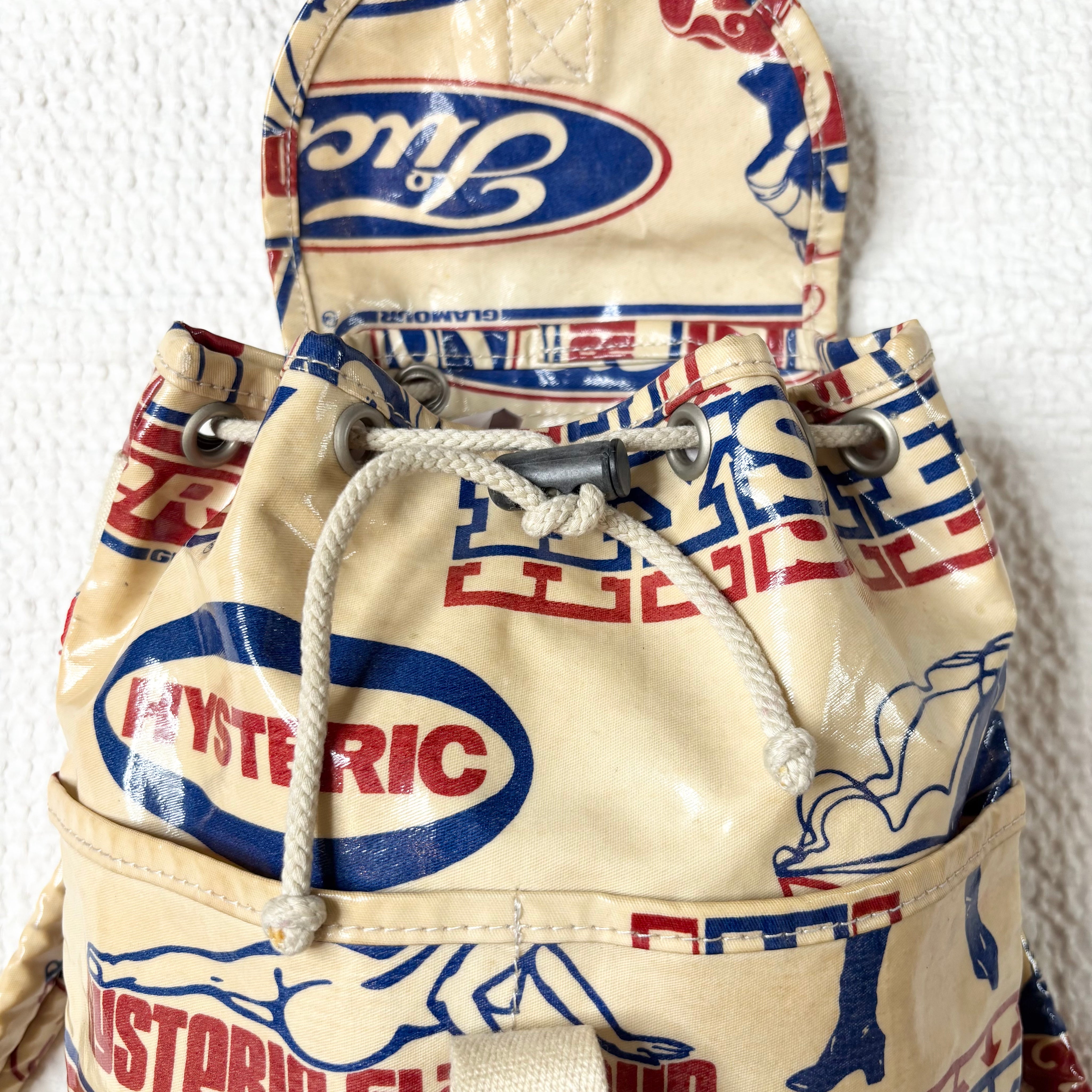 Hysteric Glamour Parody Logo Mini Backpack