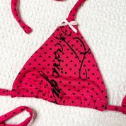 Handmade Polka Dot Bikini Set (S-M)